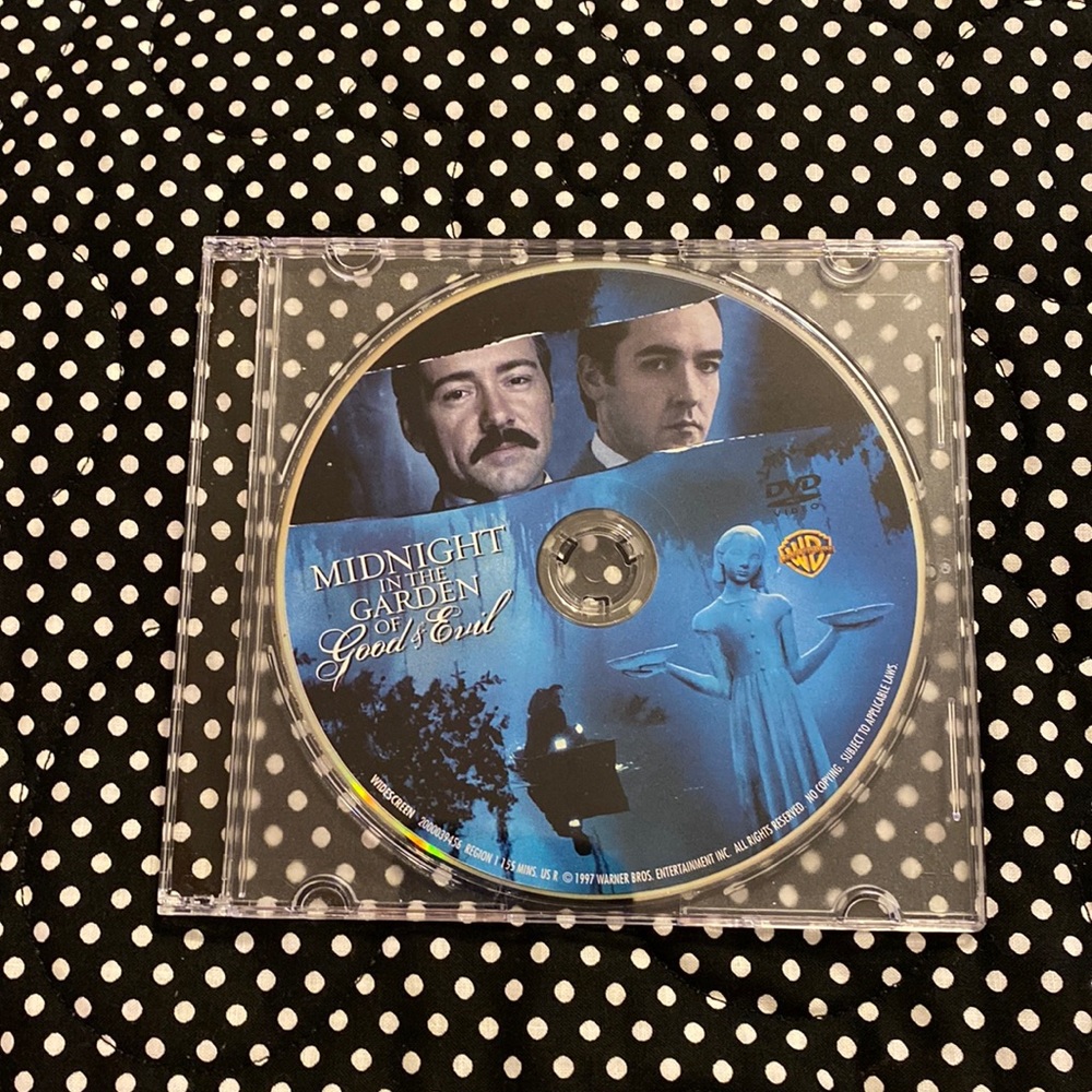 Like new DVD Midnight In the Garden of Good & Evil.
